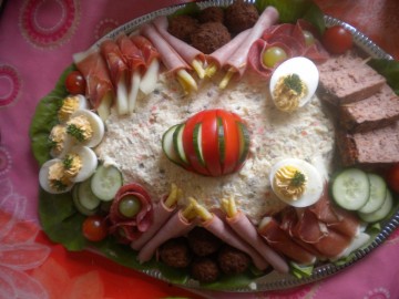 Huzarensalade (voorbeeld)