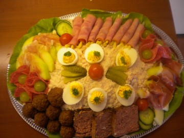 Huzarensalade (voorbeeld)
